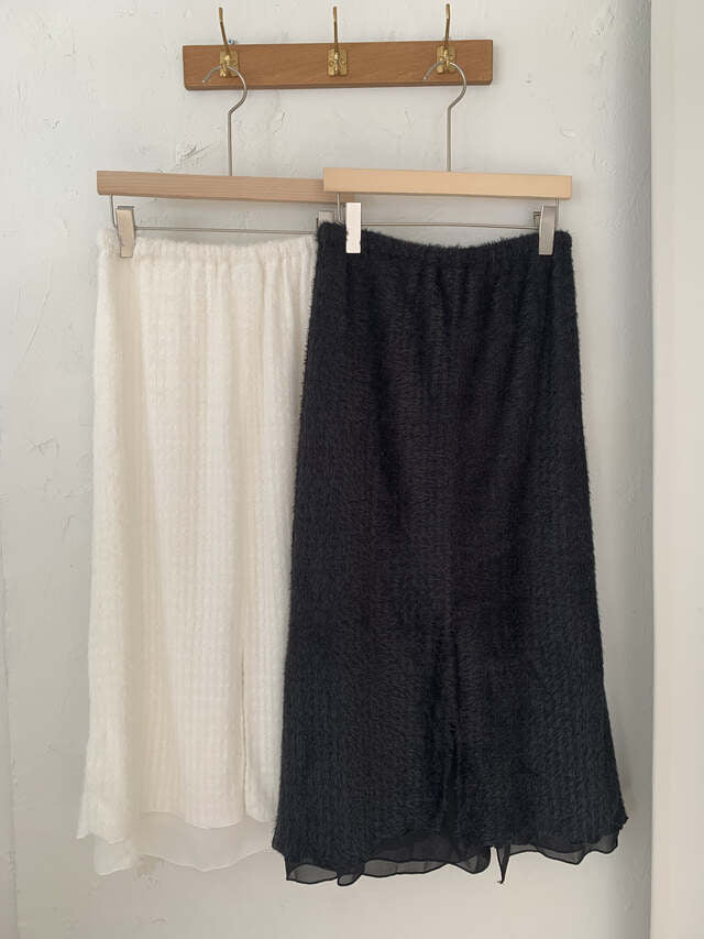 Snow flower skirt(2 colors)