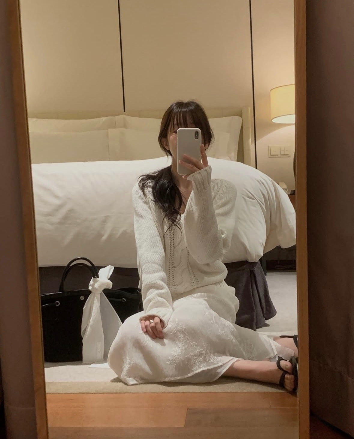 Fading skirt