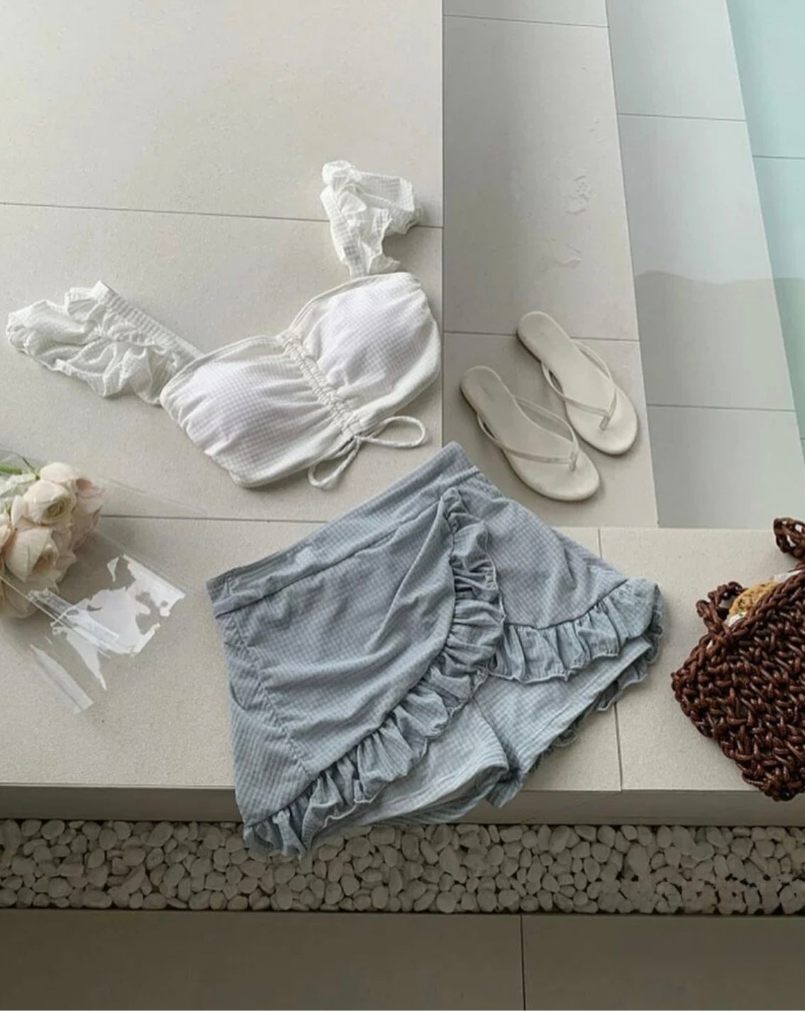 Angel frill bikini