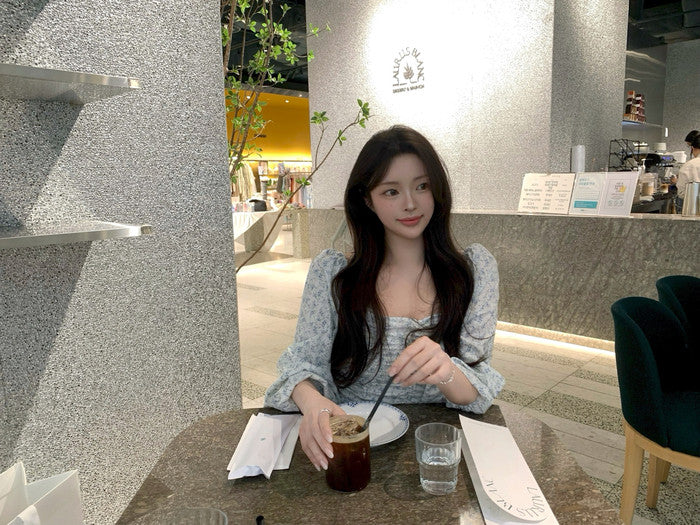 Lily shirring blouse