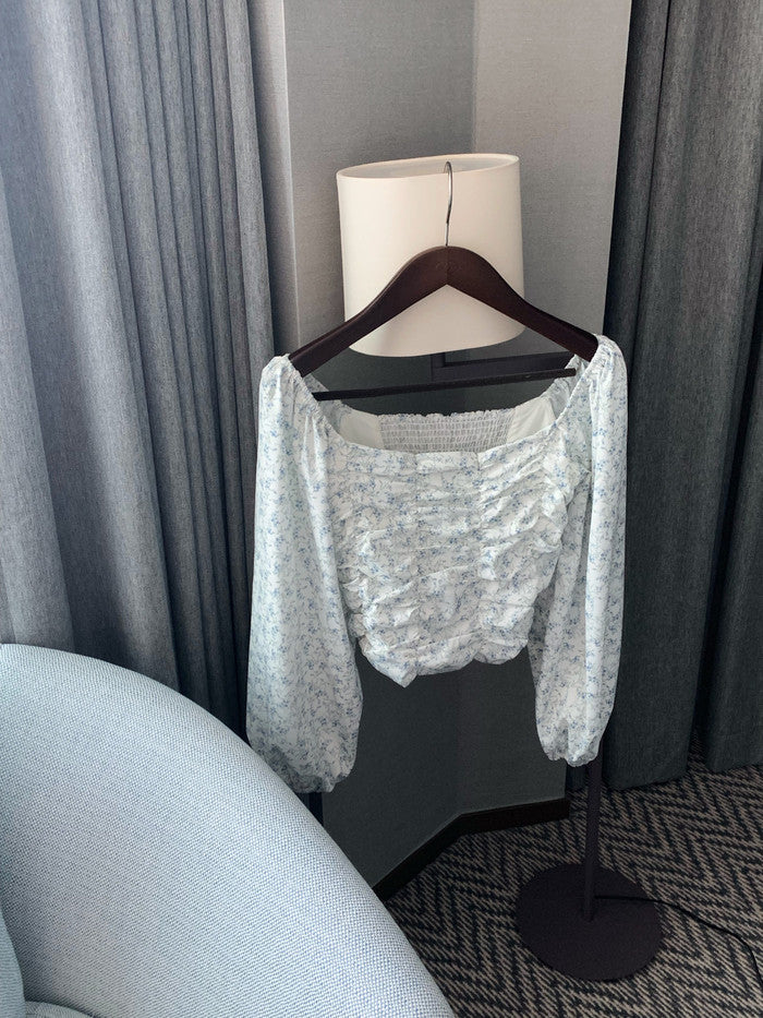 Lily shirring blouse