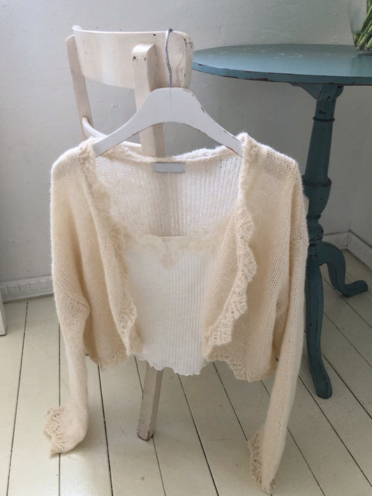 Fluffy cardigan