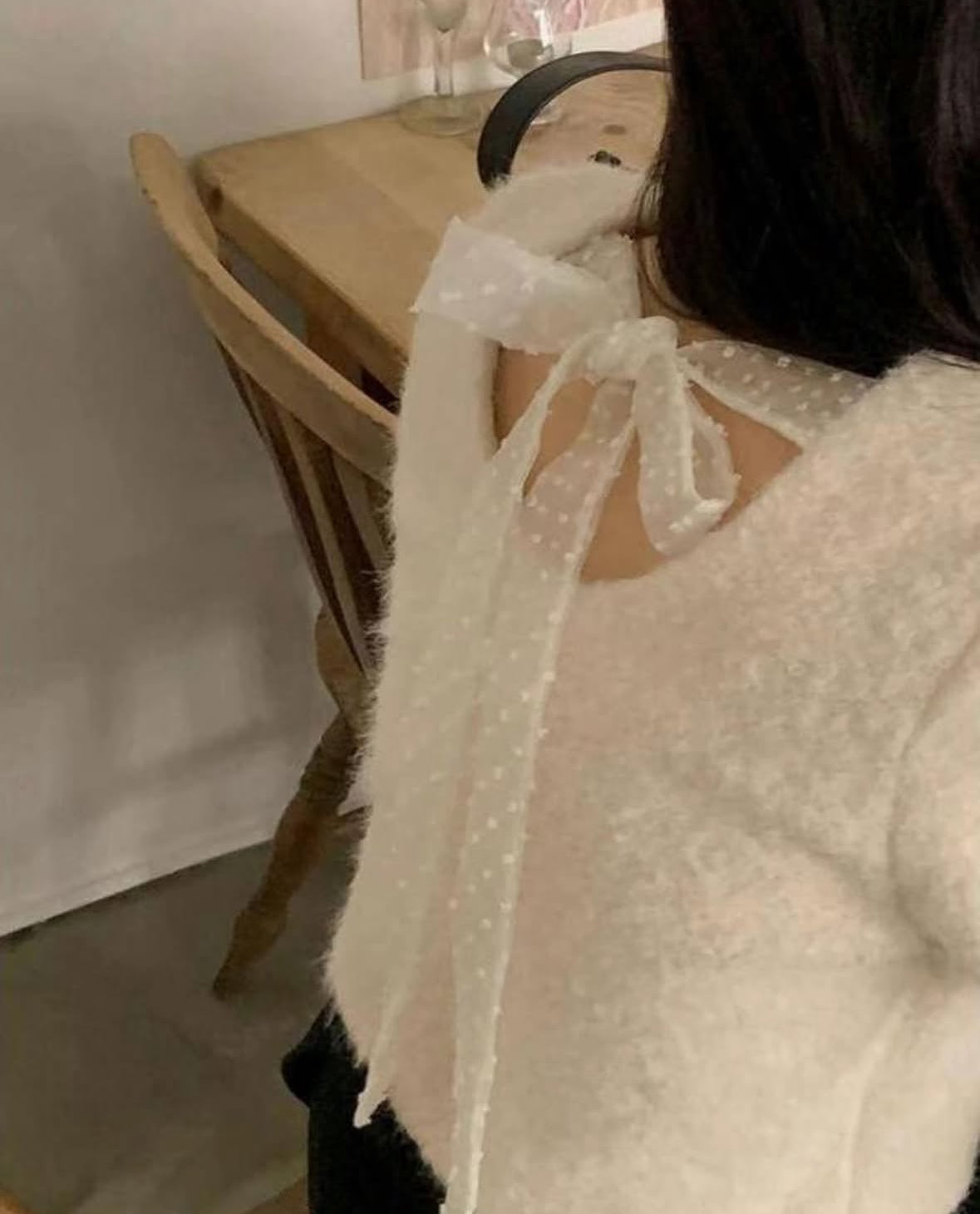 Lulu delight ribbon knit