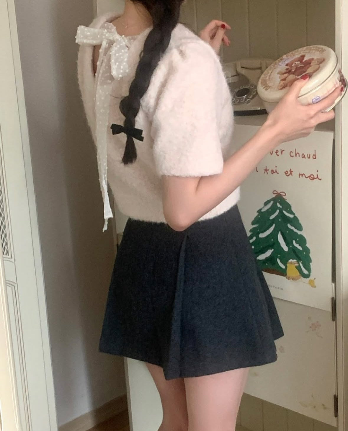 Lulu delight ribbon knit