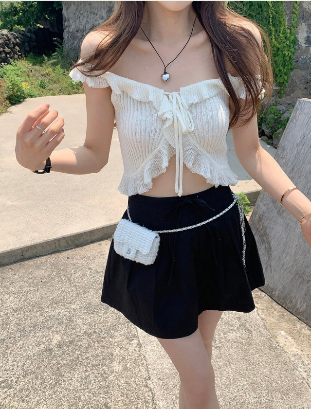 UFO ribbon bustier