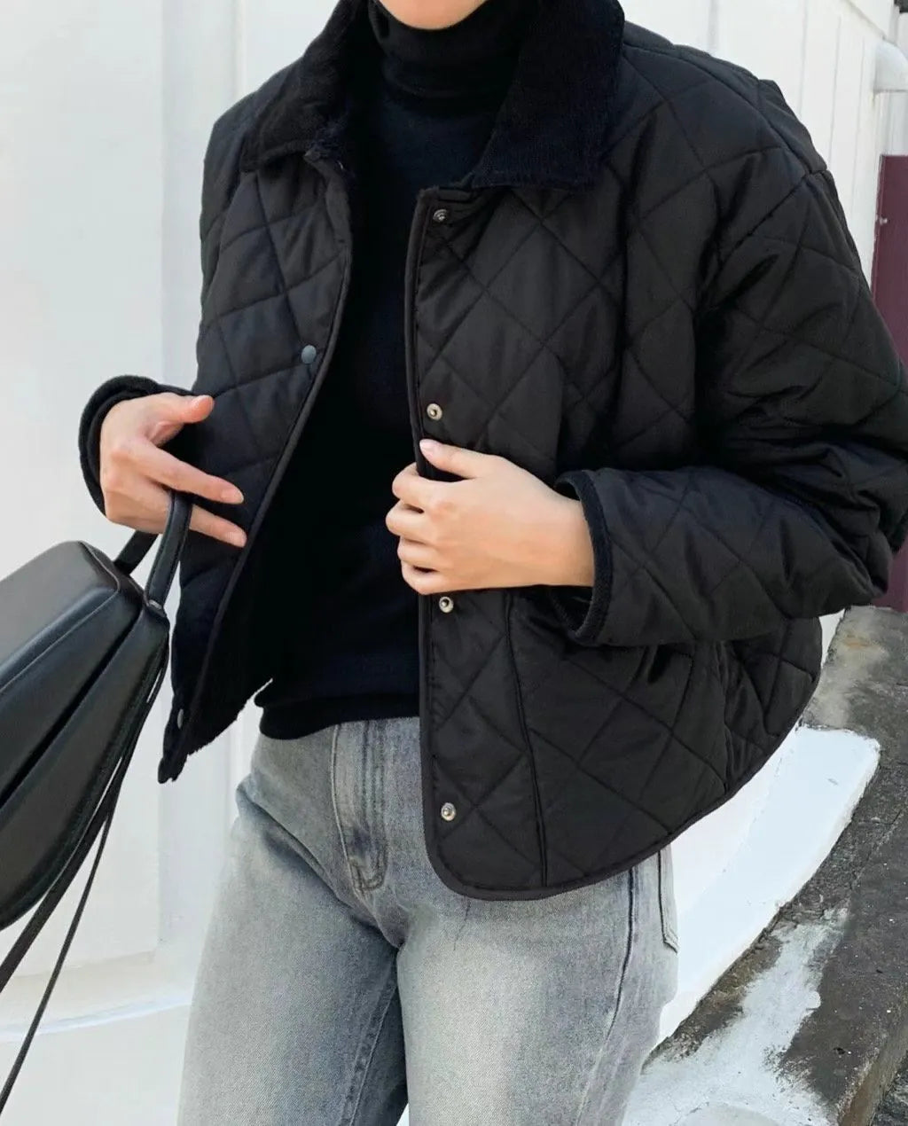 夾棉保暖短褸