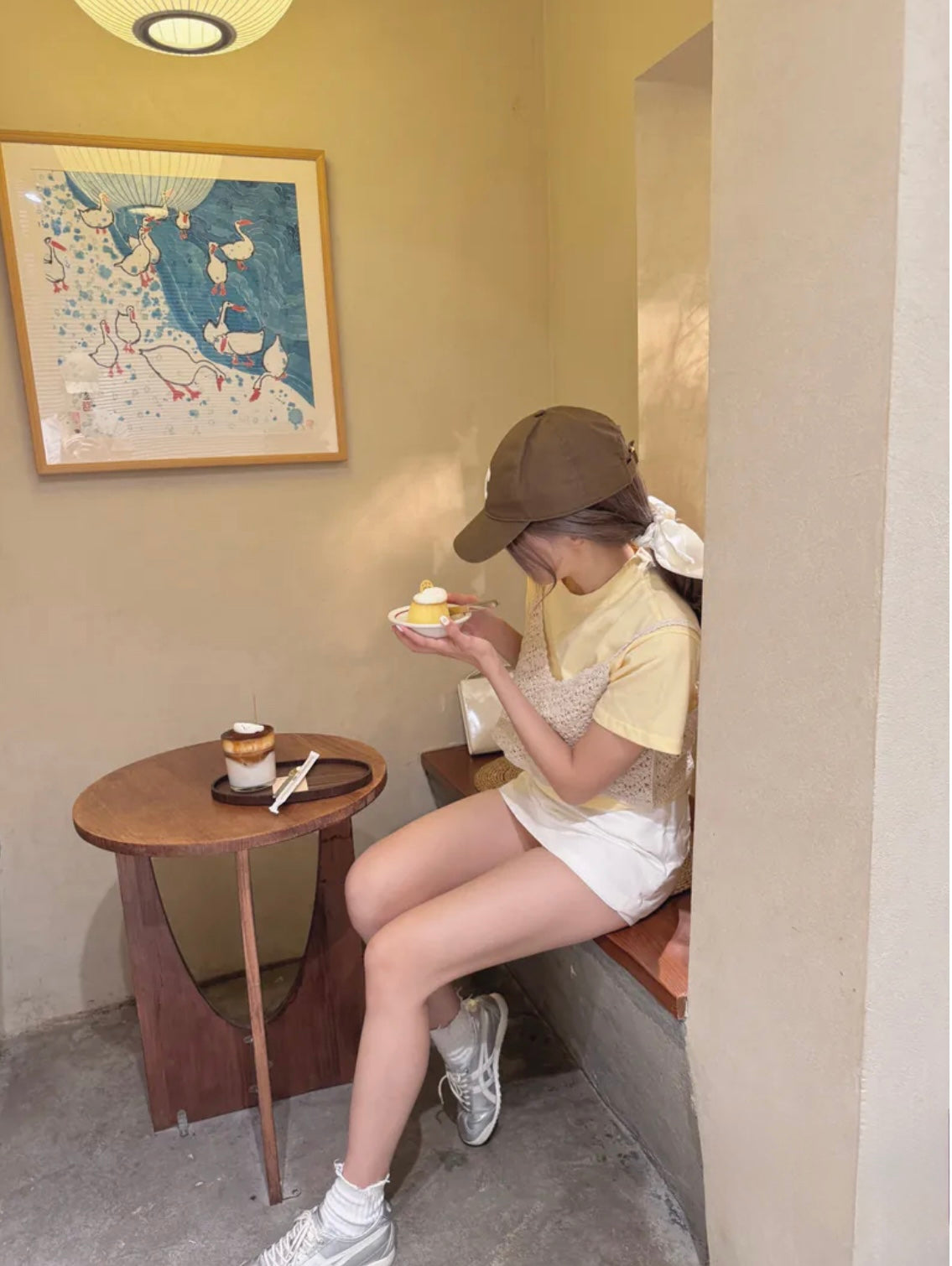 White/black skirt pants(3 colors)