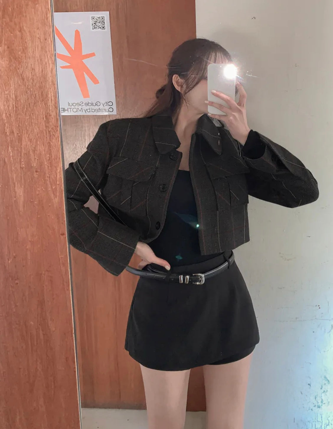 White/black skirt pants(3 colors)