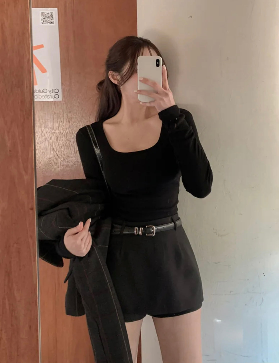 White/black skirt pants(3 colors)